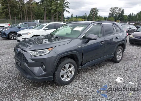 2019 Toyota Rav4 Hybrid Xle из США, поврежденный, VIN JTMRWRFV8KD508516